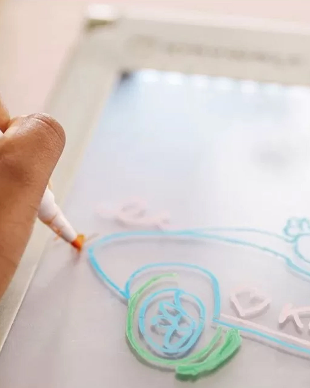 KidyWolf - Lavagna Luminosa Per Disegno E Scrittura - Verde