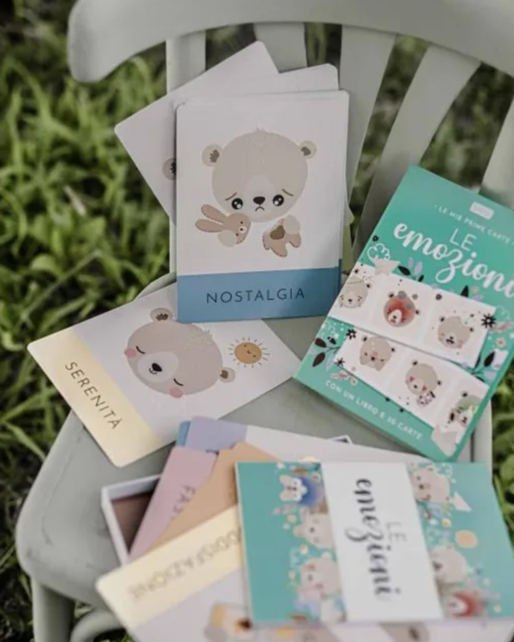 Sassi Yunior Editore - Le mie prime carte. Le emozioni - Libro e cards