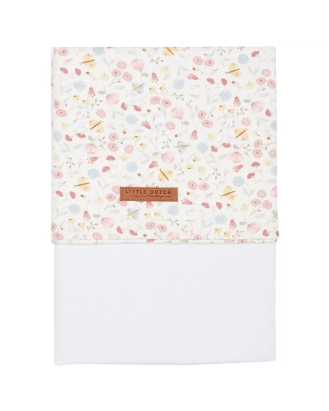 Little Dutch - Lenzuolo Per Culla 70×100 Cm Flowers & Butterflies