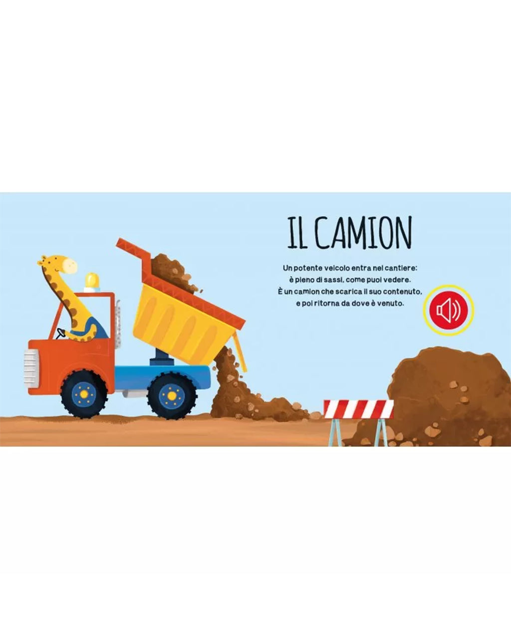 Sassi Editore - Libri sonori - I veicoli del cantiere