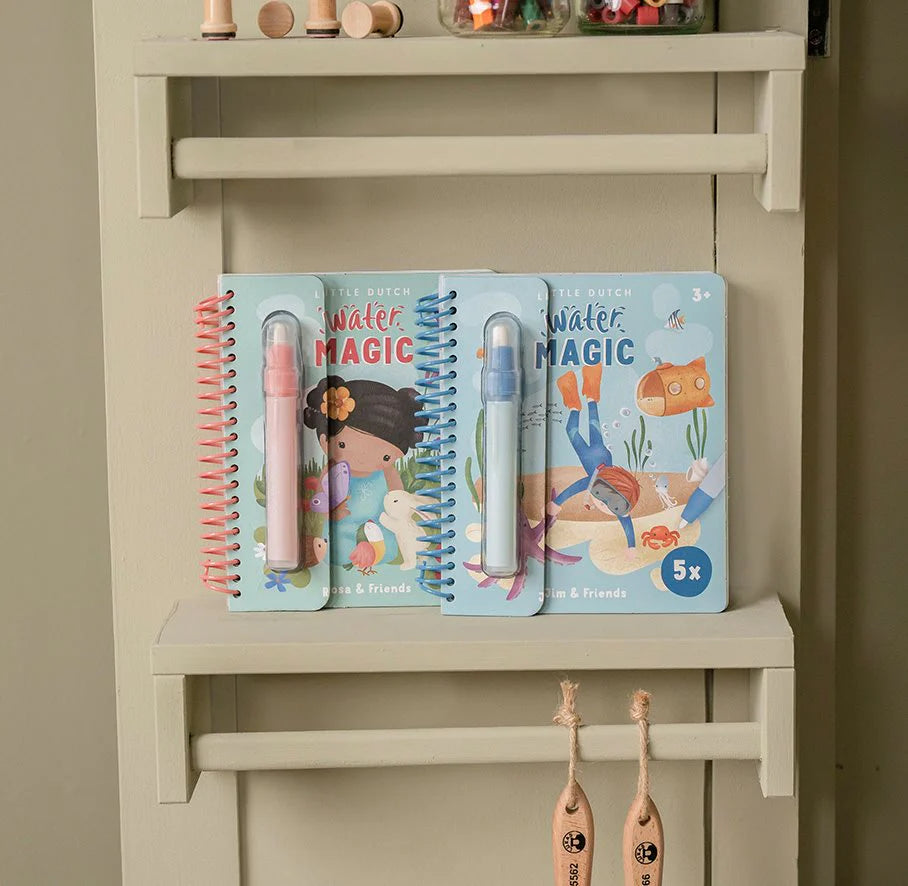 Little Dutch - Colorare con l'acqua Jim & Friends