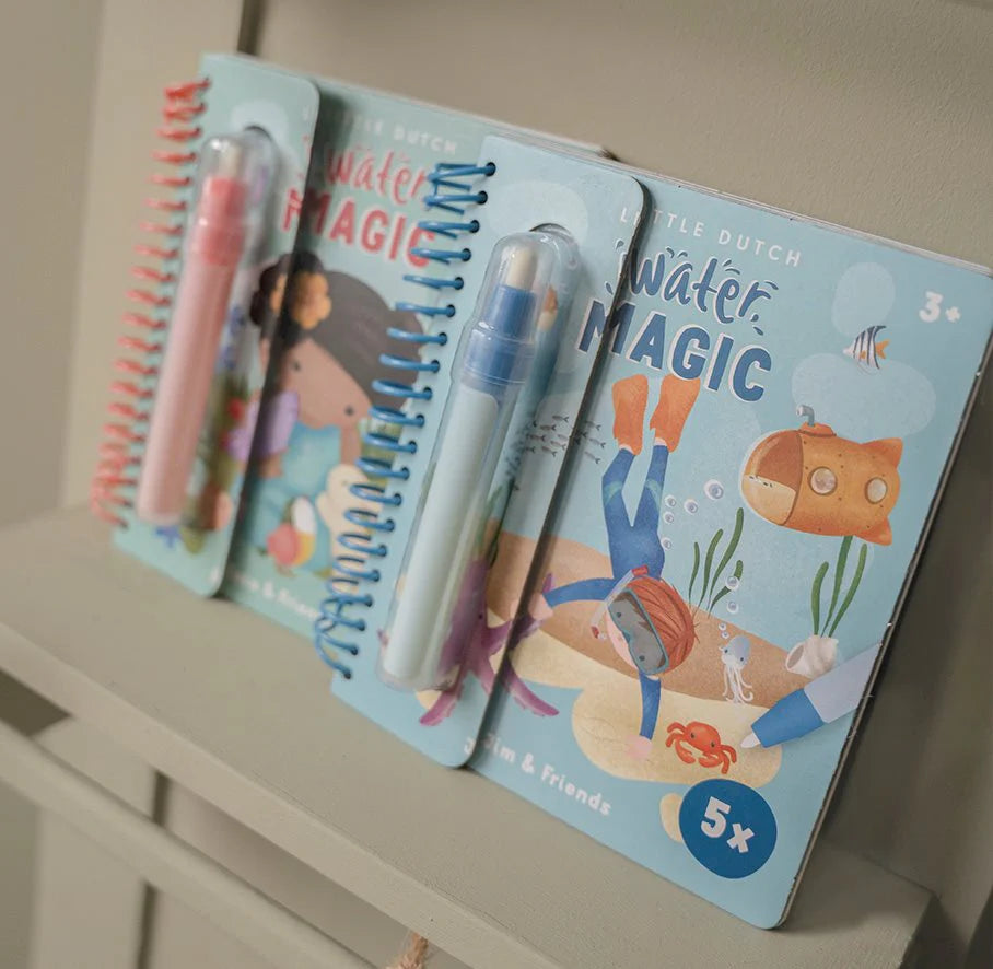 Little Dutch - Colorare con l'acqua Jim & Friends