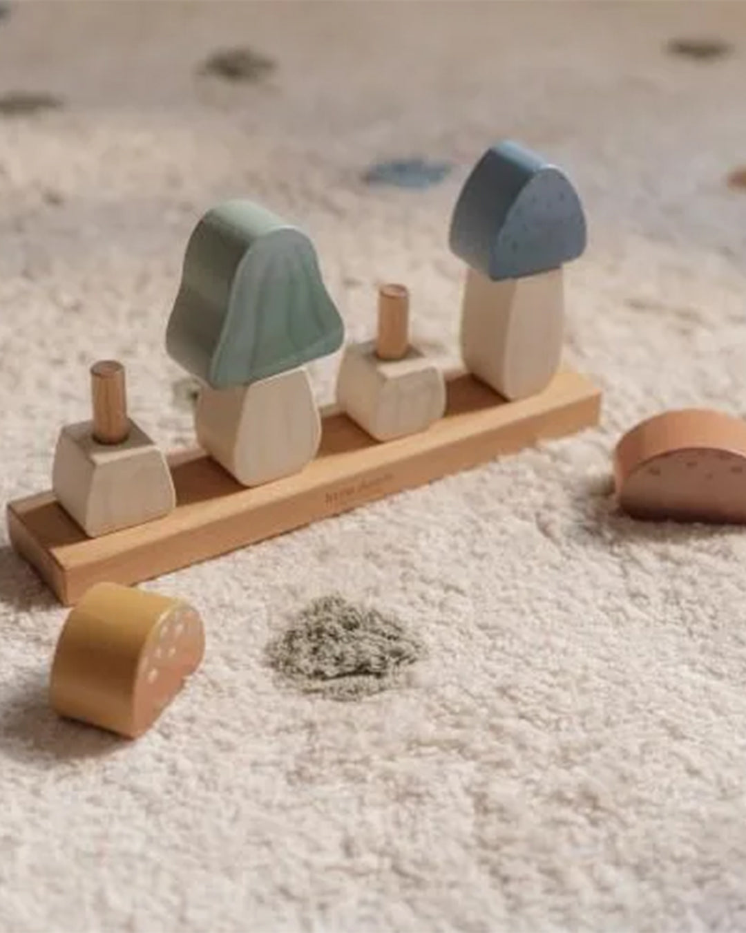 Little Dutch - Funghi impilabili-Blu – Amici della foresta