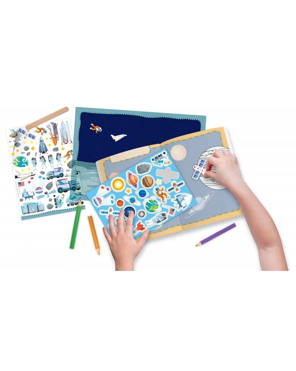 Sassi Yunior Editore - Lo spazio - Libro attività arts & crafts