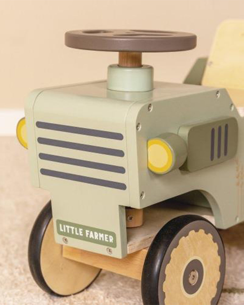 Little Dutch -Trattore cavalcabile - Verde - Little Farm