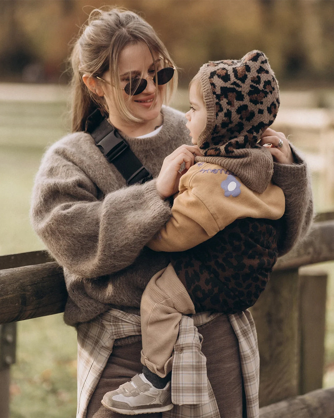 Wildride - Marsupio Con Stampa Leopardata Marrone