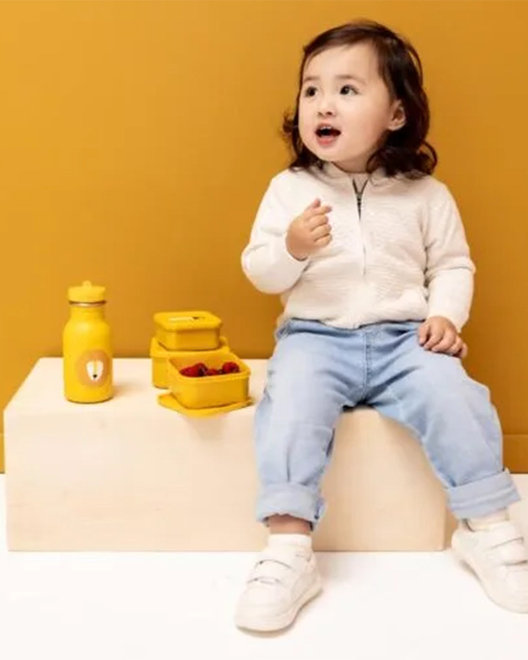 Trixie - Scatola porta snack impilabile – 3 pezzi – Mr. Lion