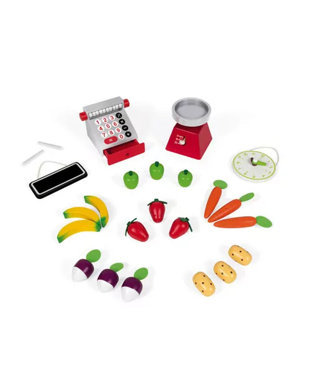 Janod - Negozio Green Market Con Accessori