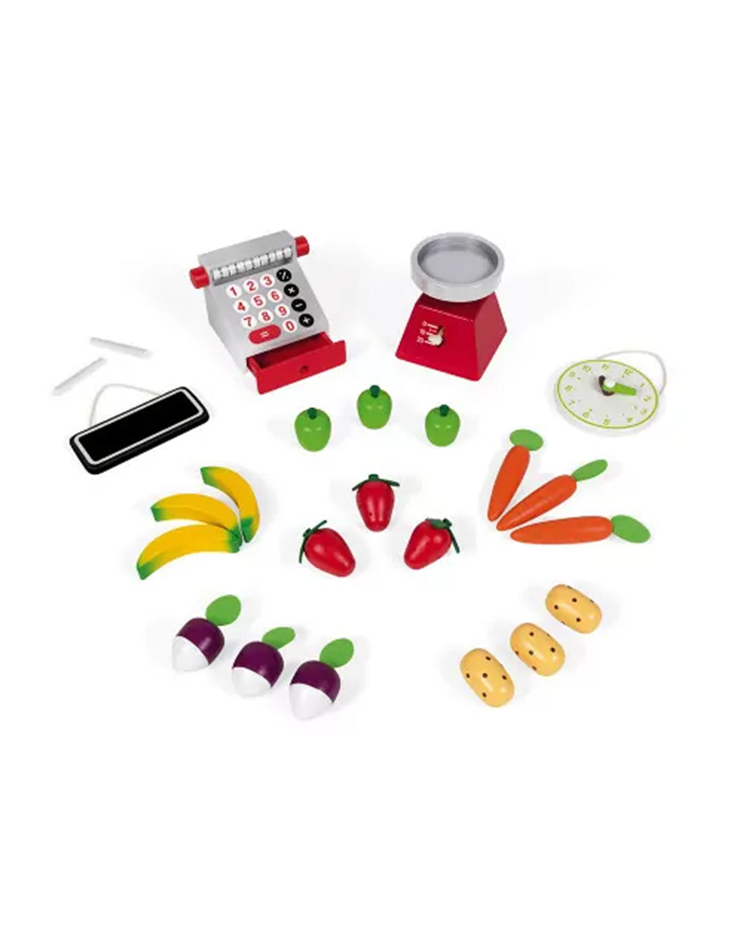 Janod - Negozio Green Market Con Accessori