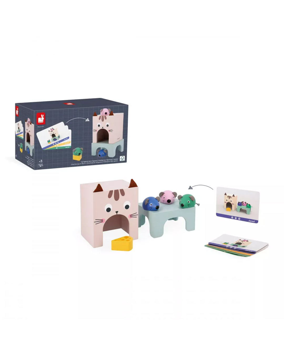 Janod - Orientarsi Nello Spazio – Gatto E Topolini