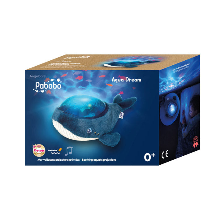 Pabobo - Proiettore musicale peluche Balena