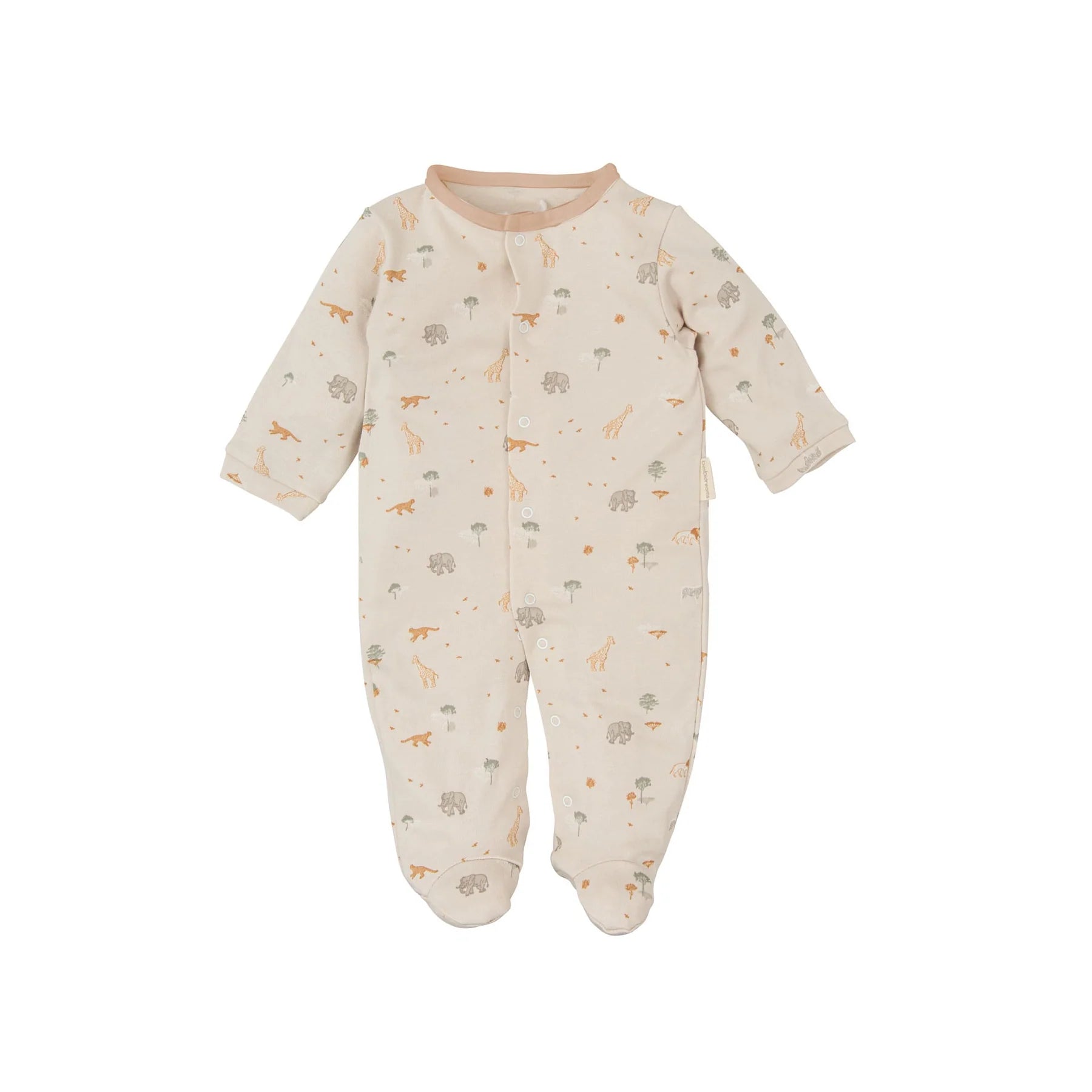 Bimbidreams - Tutina intera in misto bambù e cotone bio nairobi, Beige