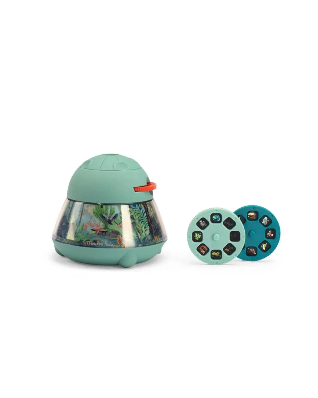 Moulin Roty - PROIETTORE RICARICABILE DEGLI ANIMALI DEL MONDO