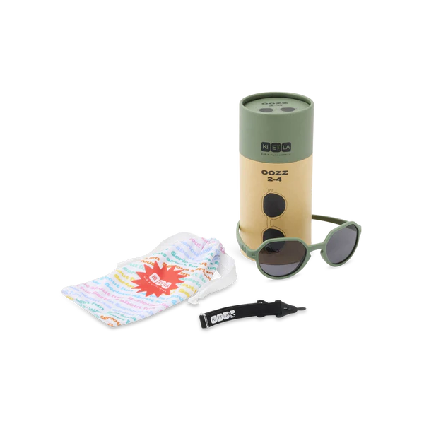 KI ET LA-Occhiali da sole per bambini OOZZ Kaki