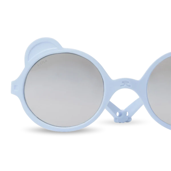 KI ET LA-Occhiali da sole per bambini orsetto azzurro chiaro