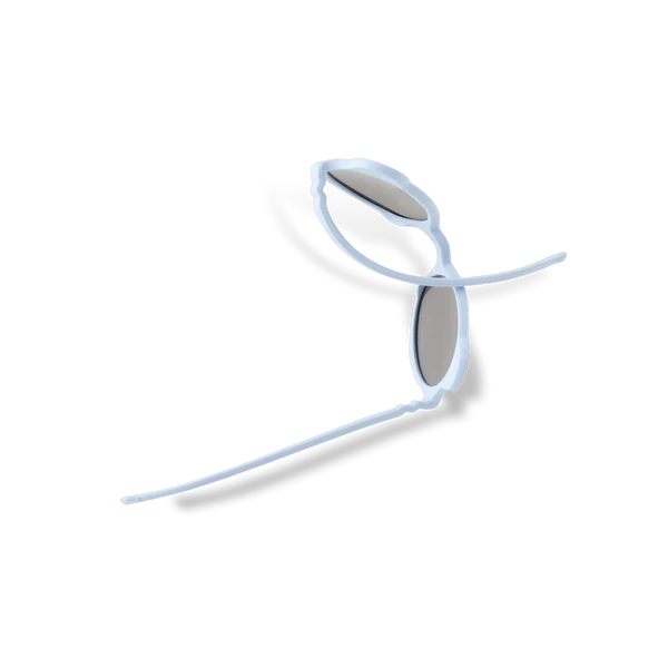 KI ET LA-Occhiali da sole per bambini orsetto azzurro chiaro