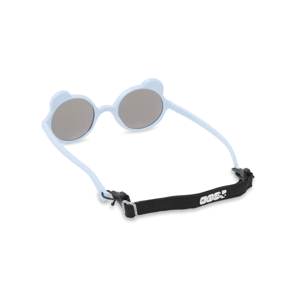 KI ET LA-Occhiali da sole per bambini orsetto azzurro chiaro