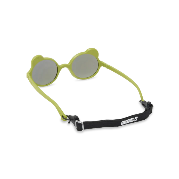 KI ET LA-Occhiali da sole per bambini orsetto verde oliva