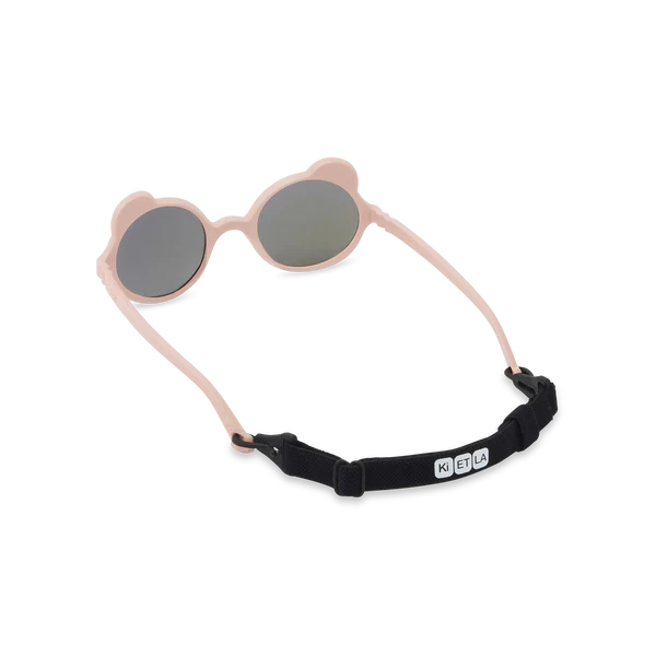 KI ET LA-Occhiali da sole per bambini orsetto rosa