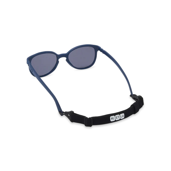KI ET LA-Occhiali da sole per bambini Wazz Blue Denim