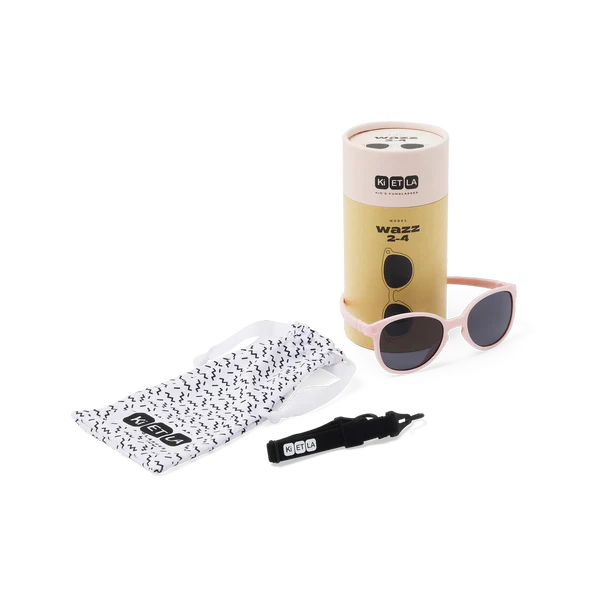 KI ET LA-Occhiali da sole per bambini Wazz Blush
