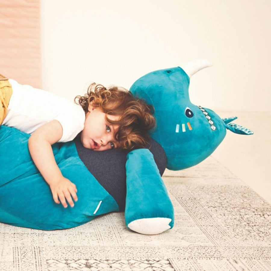 Lilliputiens -Pouf Rinoceronte Marius