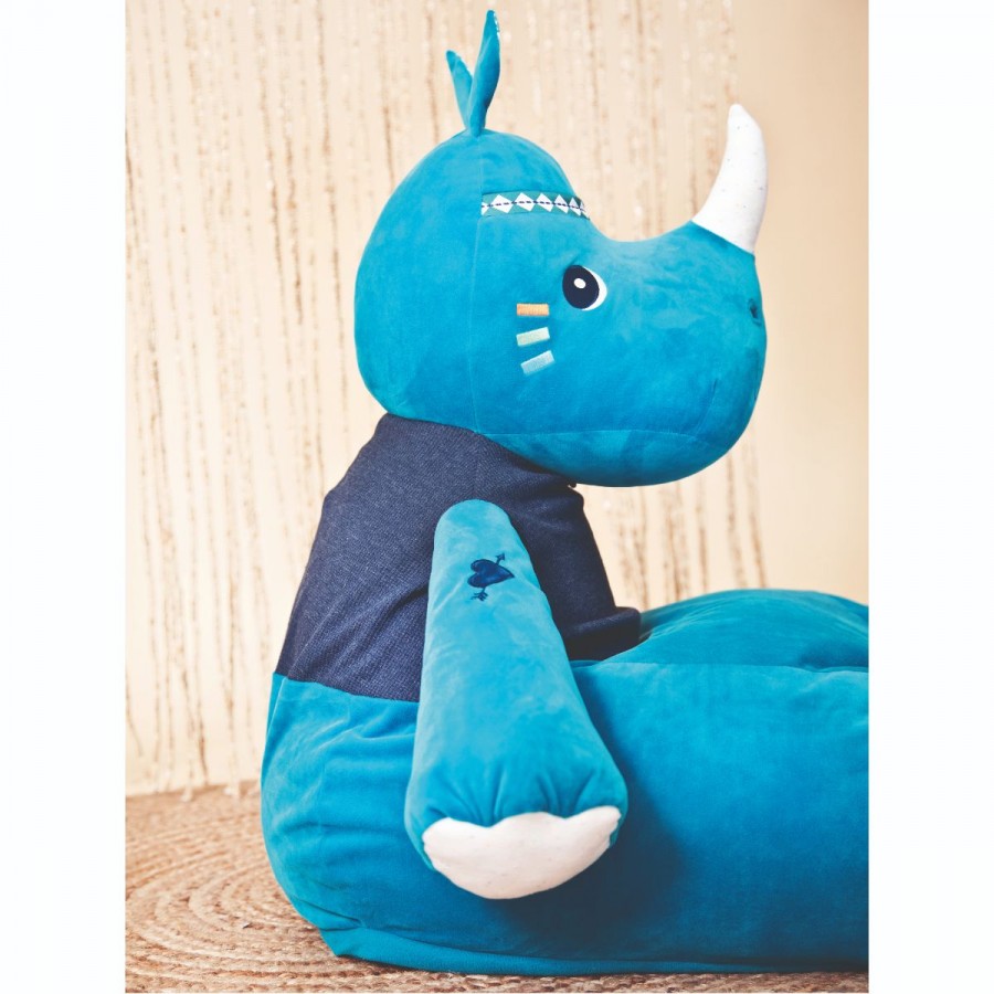 Lilliputiens -Pouf Rinoceronte Marius