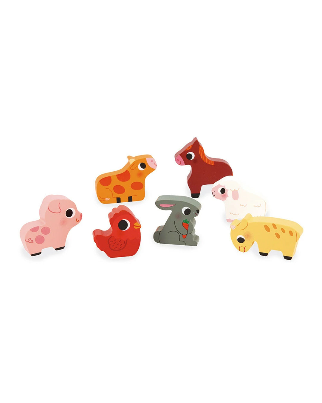 Janod - Puzzle Chunky della fattoria