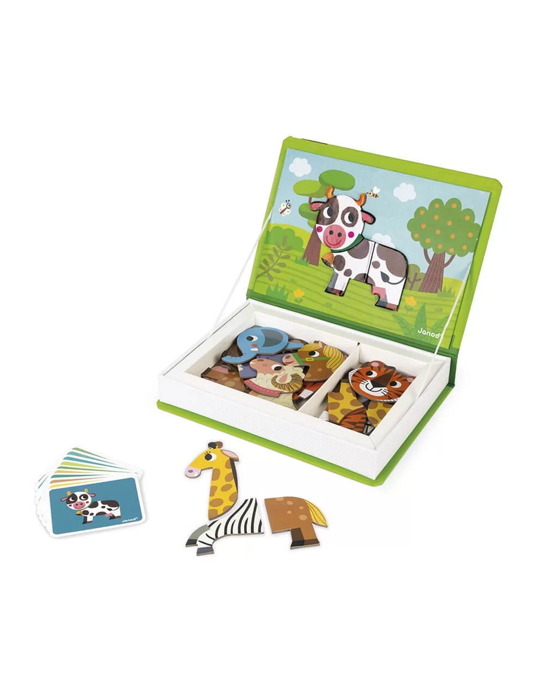 Janod - Puzzle Magnetici Animali