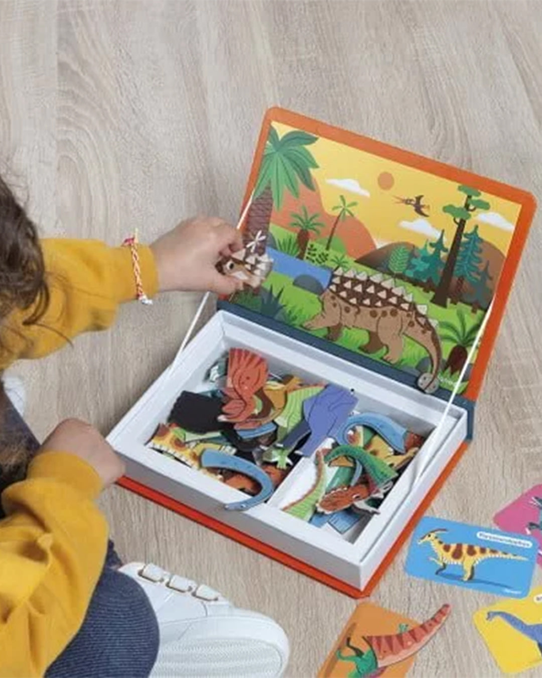 Janod - Puzzle Magnetici Dinosauri