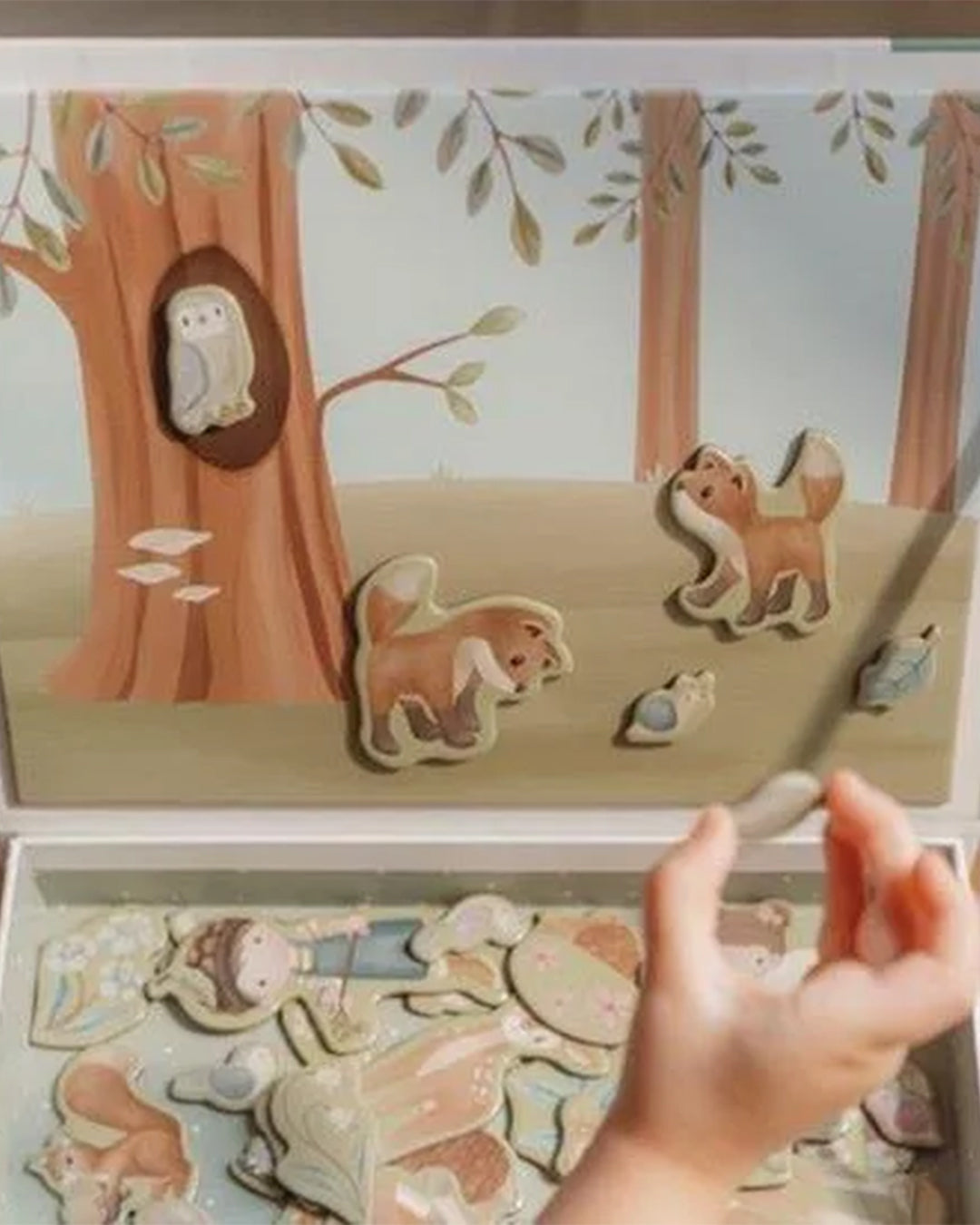 Little Dutch - Puzzle Magnetico Amici Della Foresta