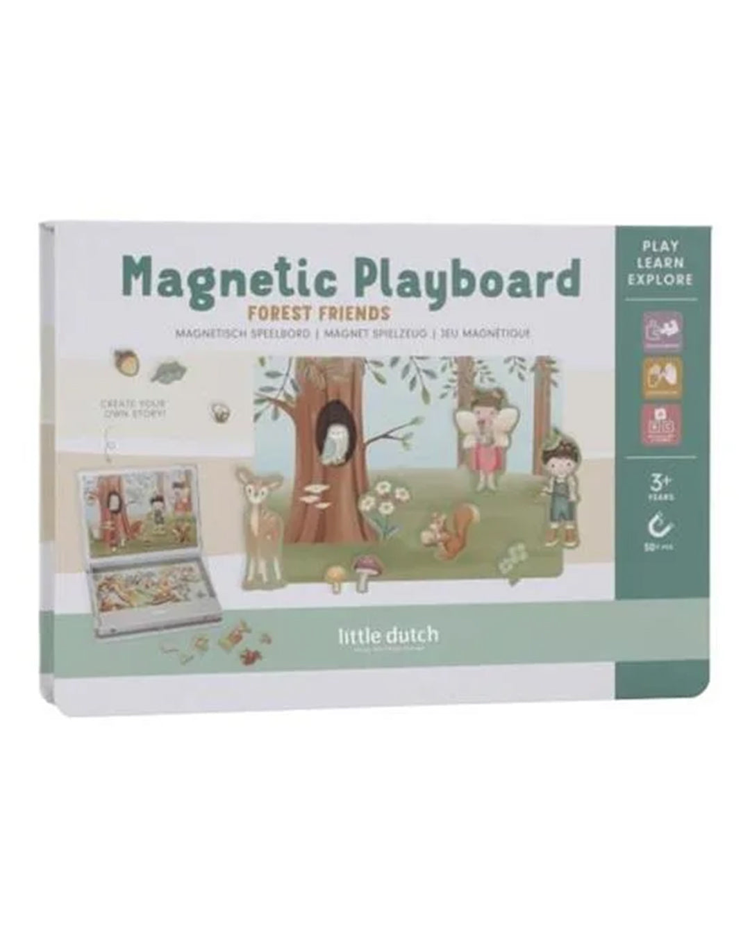 Little Dutch - Puzzle Magnetico Amici Della Foresta