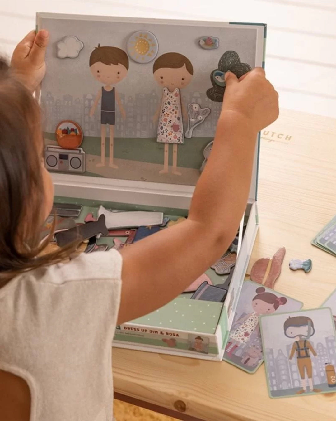 Little Dutch - Puzzle Magnetico Jim&Rosa