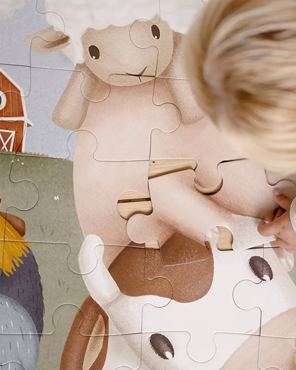 Little Dutch - Puzzle Maxi Fattoria