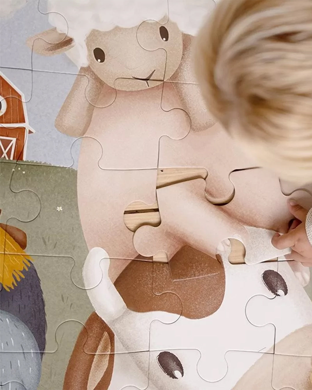 Little Dutch - Puzzle Maxi Fattoria