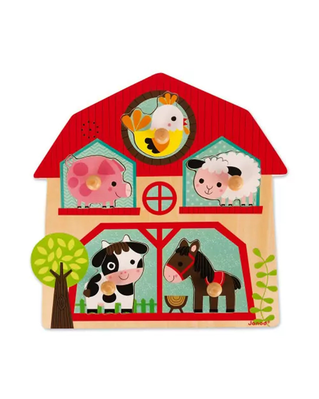 Janod - Puzzle Musicale I Miei Piccoli Amici