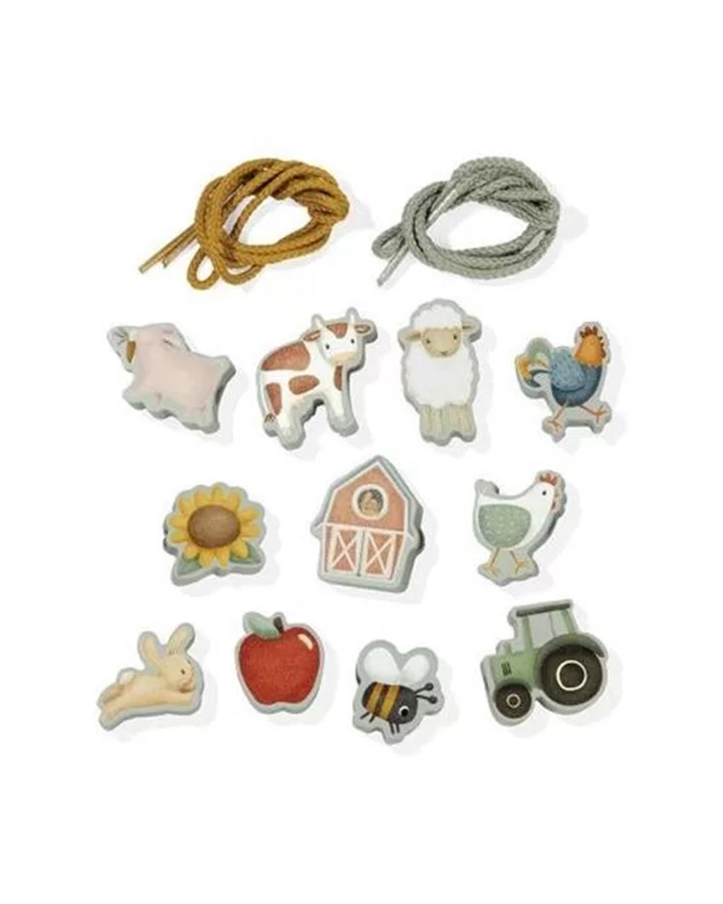Little Dutch - Sagome In Legno Da Infilare Piccola Fattoria
