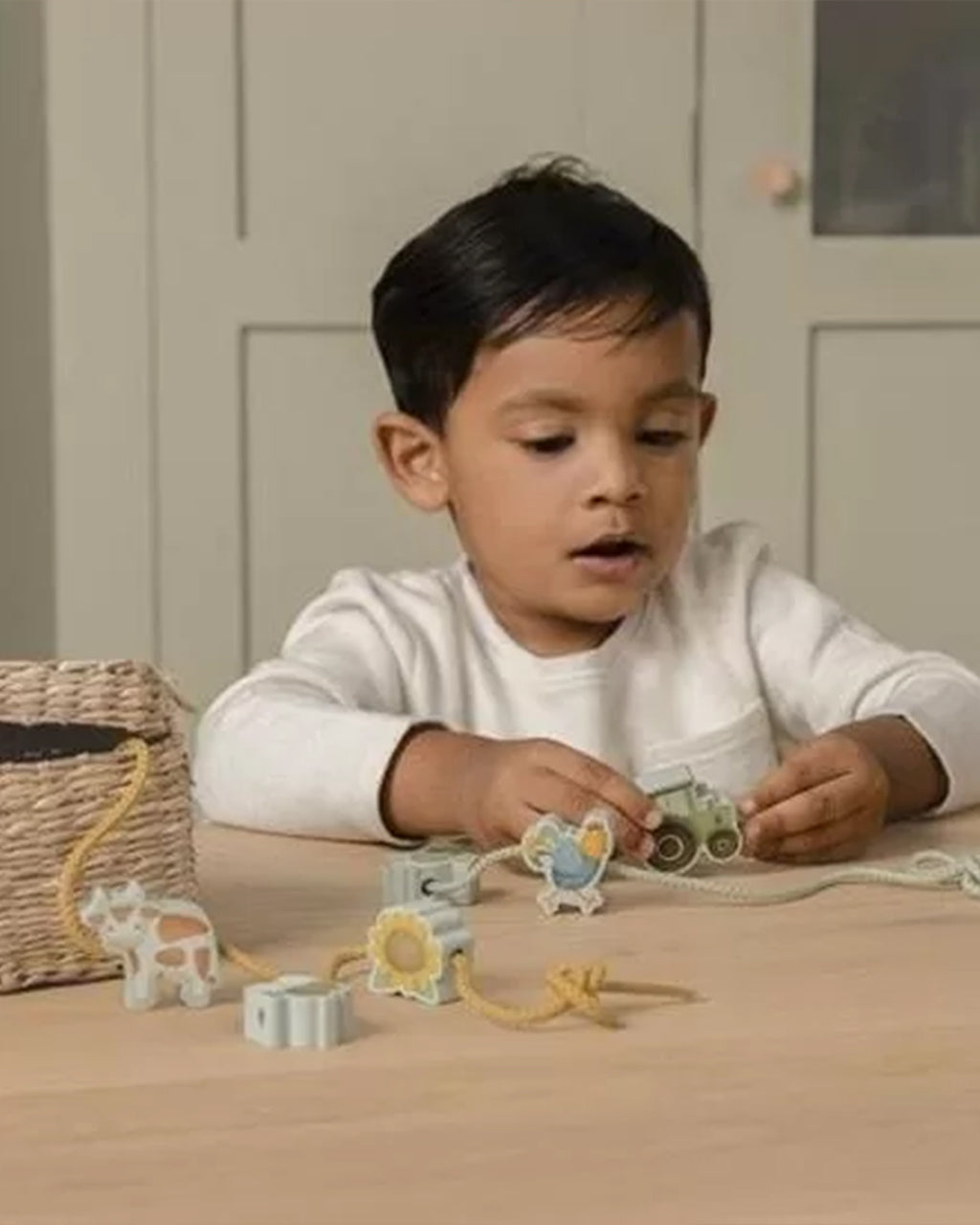 Little Dutch - Sagome In Legno Da Infilare Piccola Fattoria