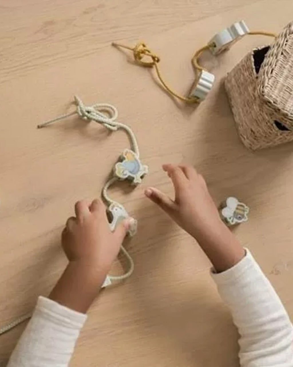 Little Dutch - Sagome In Legno Da Infilare Piccola Fattoria