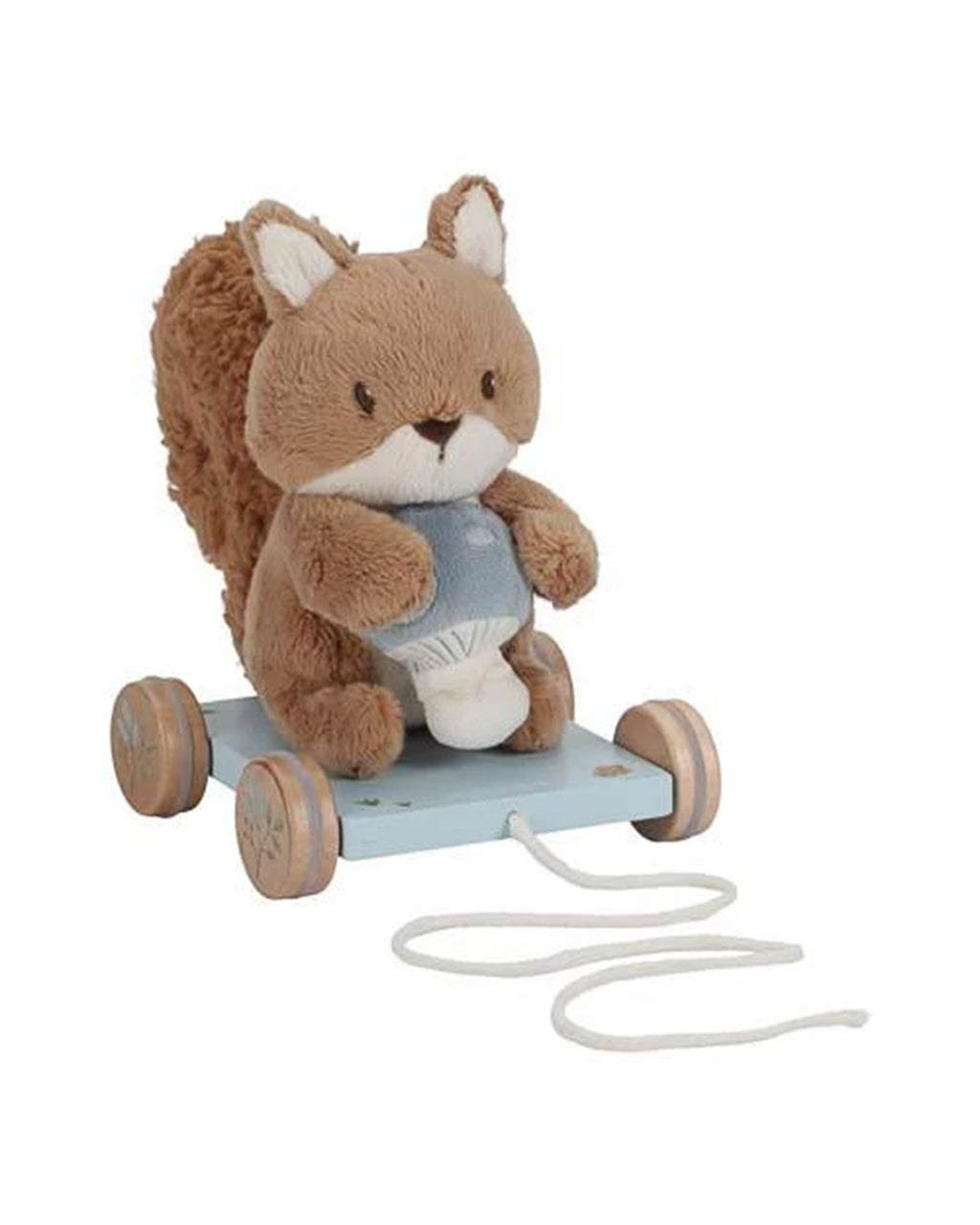 Little Dutch - Scoiattolo da tirare - Blu - Amici della foresta