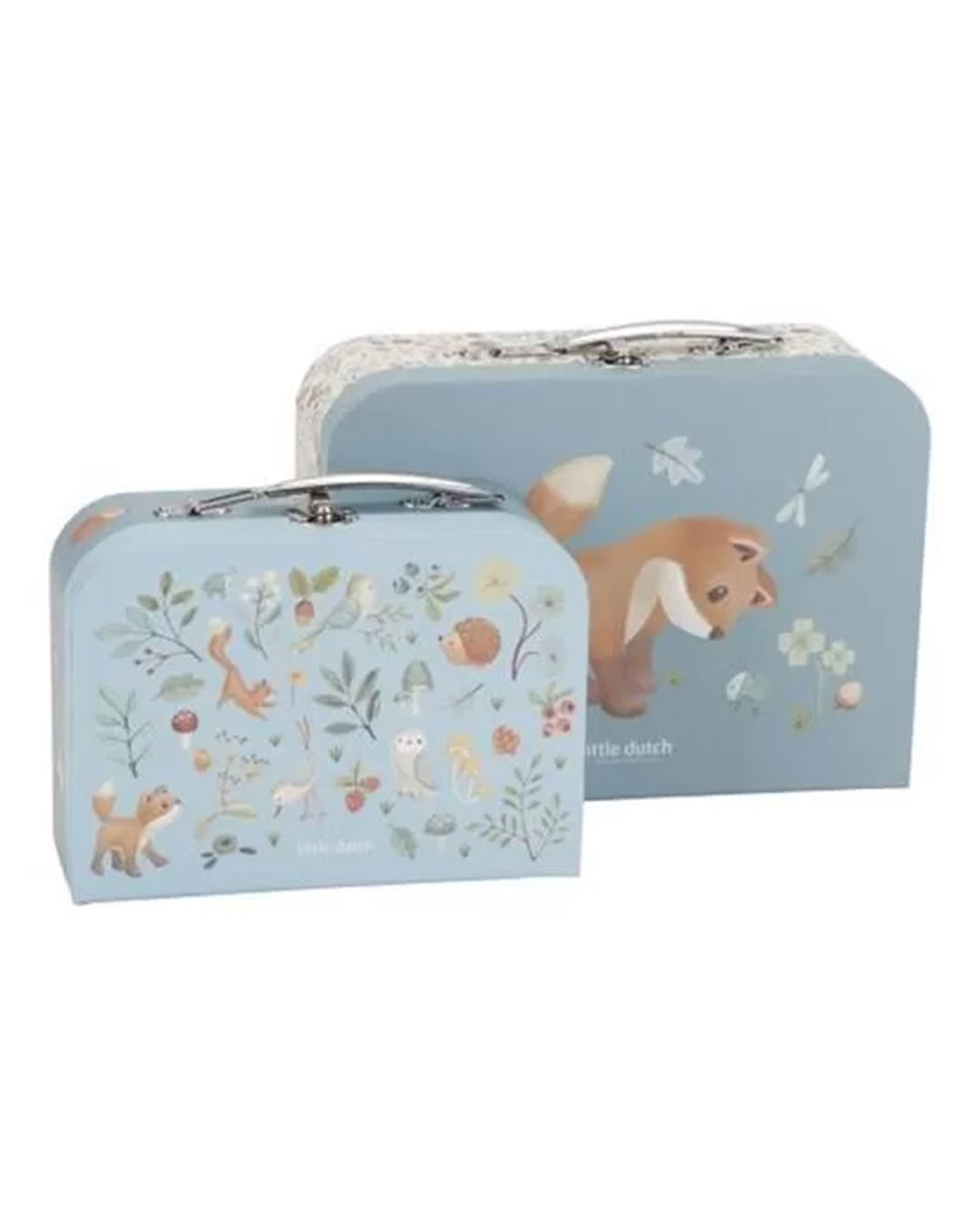 Little Dutch - Set 2 Valigette Portagiochi Amici Della Foresta
