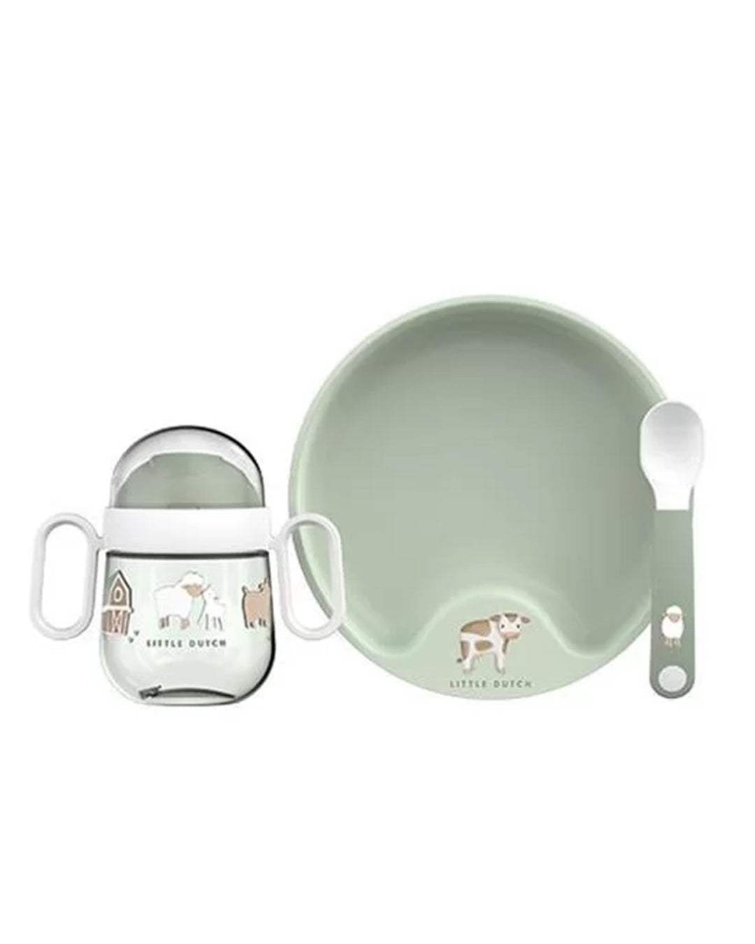 Little Dutch - Set Pappa – Baby 3 Pezzi Piccola Fattoria