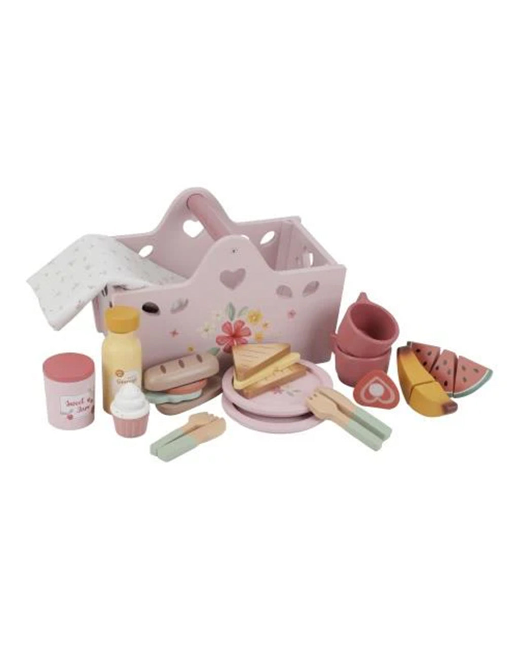 Little Dutch - Set da picnic in legno - Multicolore - Essentials