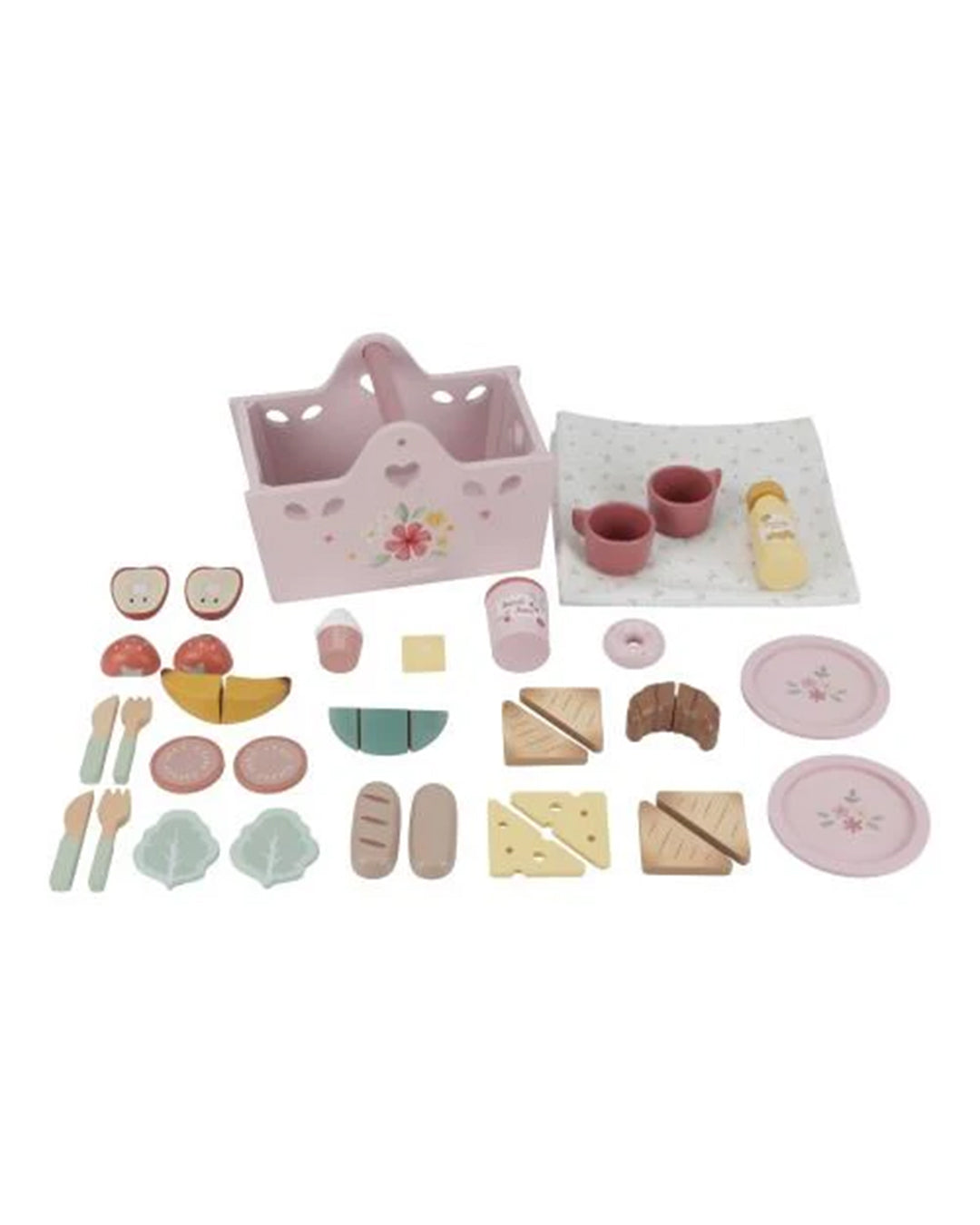 Little Dutch - Set da picnic in legno - Multicolore - Essentials