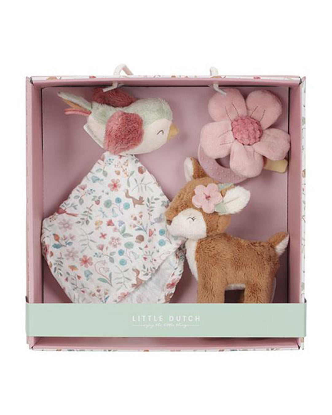 Little Dutch - Set regalo - Rosa - Giardino delle fate