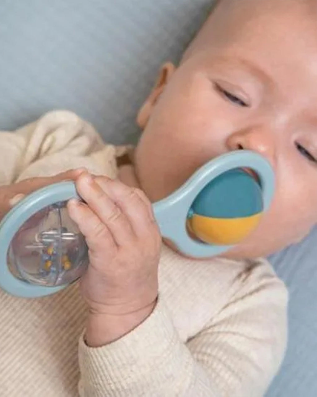 Little Dutch - Sonaglio Con Palline Blu