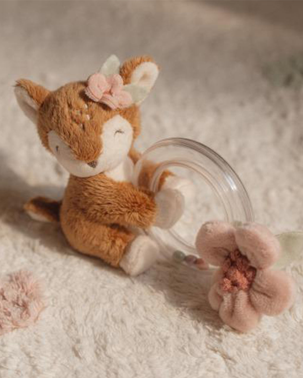 Little Dutch - Sonaglio ad anello - Rosa - Giardino delle fate