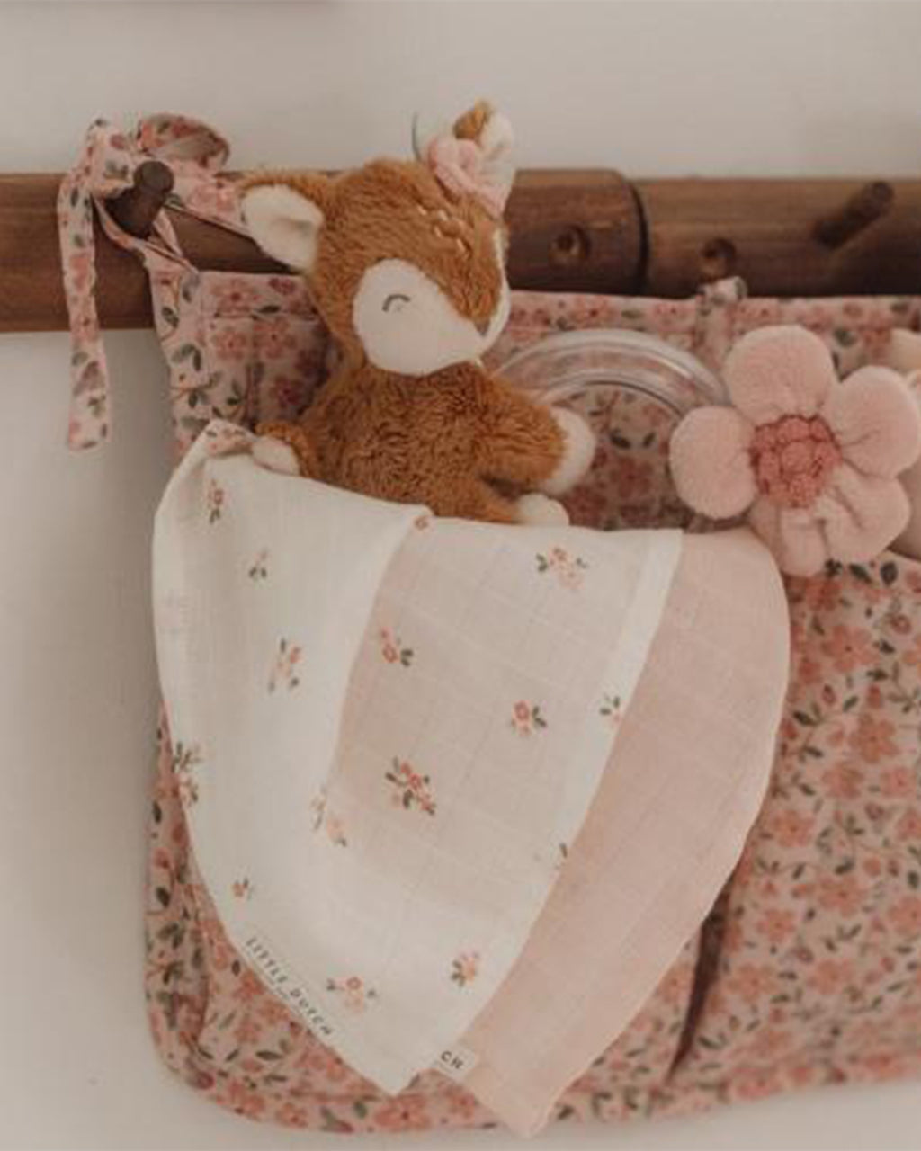 Little Dutch - Sonaglio ad anello - Rosa - Giardino delle fate