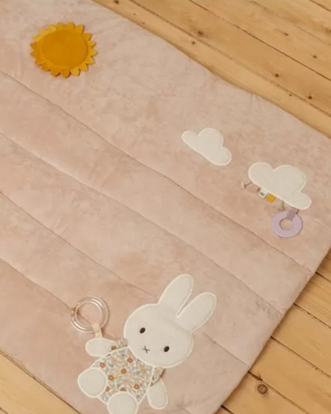 Little Dutch - Tappeto da Gioco – Rosa Con Coniglietto Vintage