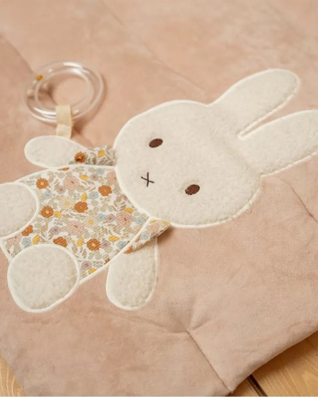 Little Dutch - Tappeto da Gioco – Rosa Con Coniglietto Vintage